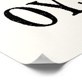 De wereld is je oester (16x20 inch) droom het. Doe Poster (Hoek)