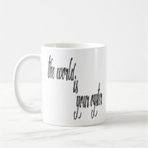 De wereld is je oester die grappige citaat opwekt