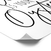 De wereld is je oester Nursery Poster (Hoek)