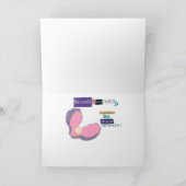 "DE WERELD IS JE OESTER" WENSKAART KAART (Binnen)