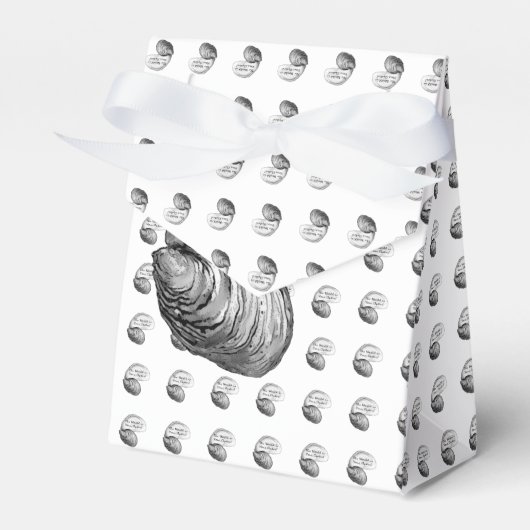 De wereld is jouw oester bedankdoosjes (Voorkant Zijde)