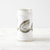 De wereld is jouw oester en jij bent de parel bierpul (Center)