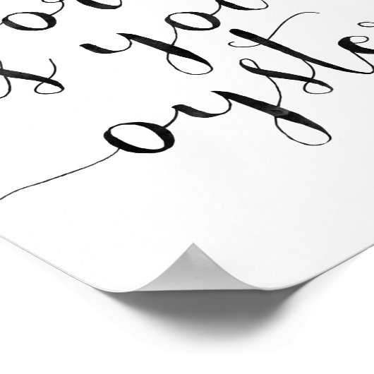 De wereld is jouw oester poster (Hoek)