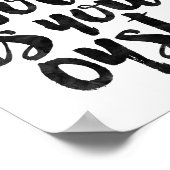 De wereld is jouw oester poster (Hoek)