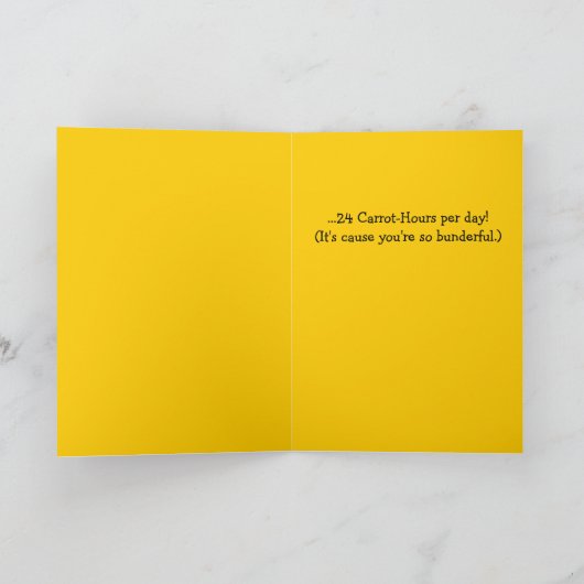 De wereld is jouw wortel Wenskaart Kaart (Binnen)