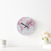 De wereld is Kunst - Roze Ronde Klok (Huis)