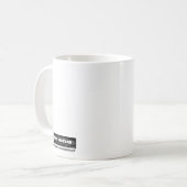 De wereld is mijn oester... Ik haat Oysters Koffiemok (Voorkant links)