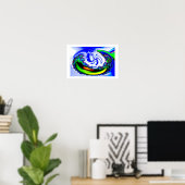 DE WERELD IS MIJN OGEN POSTER (Thuiskantoor)