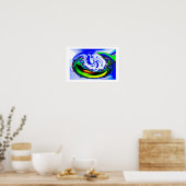 DE WERELD IS MIJN OGEN POSTER (Keuken)