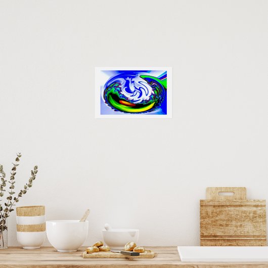 DE WERELD IS MIJN OGEN POSTER (Keuken)
