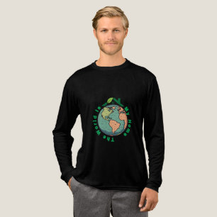De wereld is mijn thuis - Earth Day Eco Love Tri-Blend Shirt