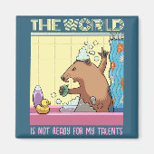 De wereld is nog niet klaar met het zingen van Gro Magneet (Voorkant)