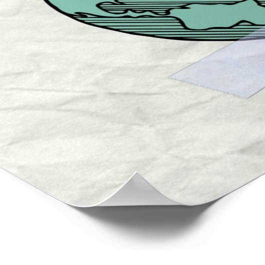 De wereld is ons klaslokaal poster (Hoek)