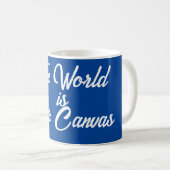 DE WERELD IS UW CANVAS havic acd Design MOK (Voorkant rechts)