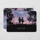 De Wereld Is Van Ons - Versie Borealis - RSVP Kaar (Voorkant / Achterkant)