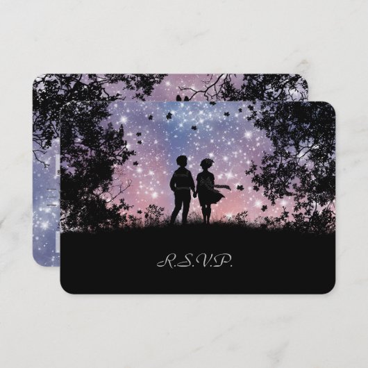 De Wereld Is Van Ons - Versie Borealis - RSVP Kaar (Voorkant / Achterkant)