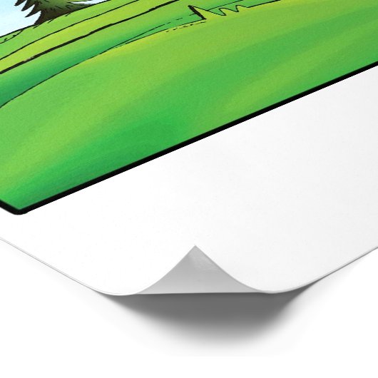 De wereld is zoals je het droomt - Motivatie Poste Poster (Hoek)