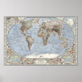 De wereld - kanselier poster (Voorkant)