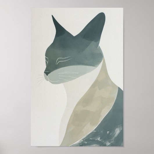 De Wereld Kat Poster (Voorkant)