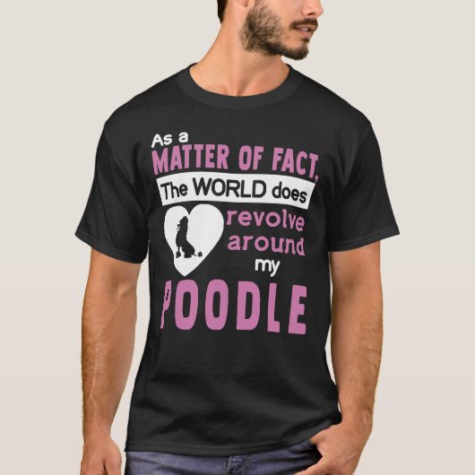 De wereld komt rond mijn poel t-shirt (Voorkant)