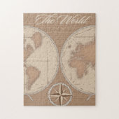 De Wereld Legpuzzel (Verticaal)