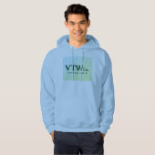 De wereld Mannen Hoodie (Voorkant volledig)