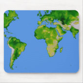 De wereld muismat (Voorkant)