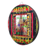 De wereld om mij heen is blij dat je me hebt gekle dartbord (Voorkant Rechts)