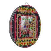 De wereld om mij heen is blij dat je me hebt gekle dartbord (Voorkant Links)