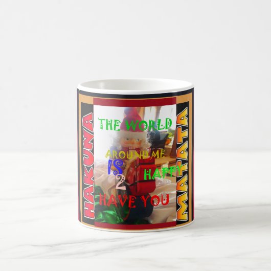 De wereld om mij heen is blij dat je me hebt gekle koffiemok (Center)