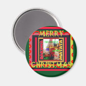 De wereld om mij heen is blij dat je me hebt gekle magneet (Voorkant / Achterkant)