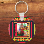 De wereld om mij heen is blij dat je me hebt gekle sleutelhanger (Voorkant)