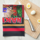 De wereld om mij heen is blij dat je me hebt gekle theedoek (Quarter Fold)