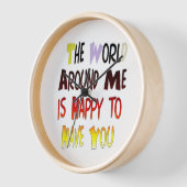 De wereld om mij heen is blij je te hebben (Hoek)