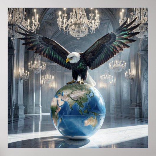 De Wereld Onder Zijn Klauwen Poster (Voorkant)