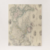 De wereld op Mercator-projectie Legpuzzel (Verticaal)