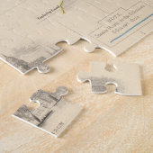 De wereld op Mercator-projectie Legpuzzel (Zijkant)