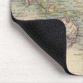 De wereld op Mercator-projectie Muismat (Hoek)