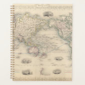 De wereld op Mercator-projectie Planner (Voorkant)