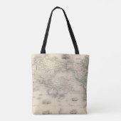 De wereld op Mercator-projectie Tote Bag (Achterkant)