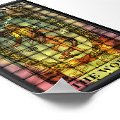 De wereld poster (Hoek)