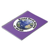 de wereld rond notitieboek (Linkerzijde)