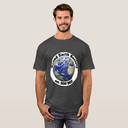 de wereld rond t-shirt (Voorkant volledig)