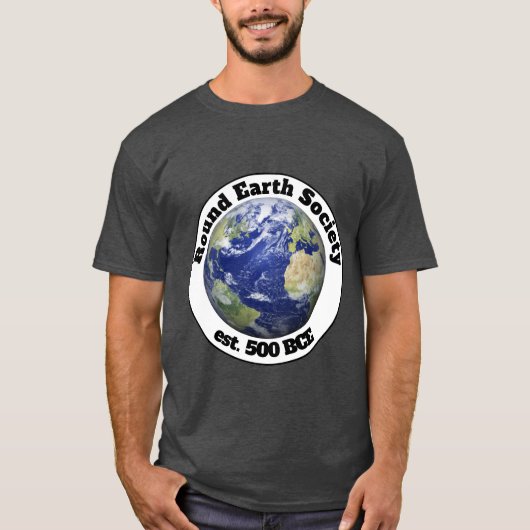 de wereld rond t-shirt (Voorkant)