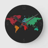 De wereld ronde klok (Voorkant)