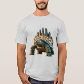 De wereld rust op mij schildpad t-shirt (Voorkant)