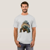 De wereld rust op mij schildpad t-shirt (Voorkant volledig)