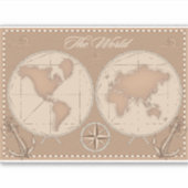 De wereld sticker (Voorkant)