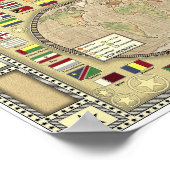 De wereld - Tanezrouft Poster (Hoek)