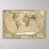 De wereld - Tanezrouft Poster (Voorkant)